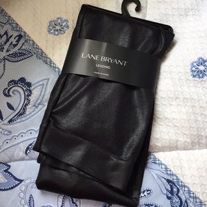 Lane Bryant Legging C/D 195-275 lbs. Black Shimmer